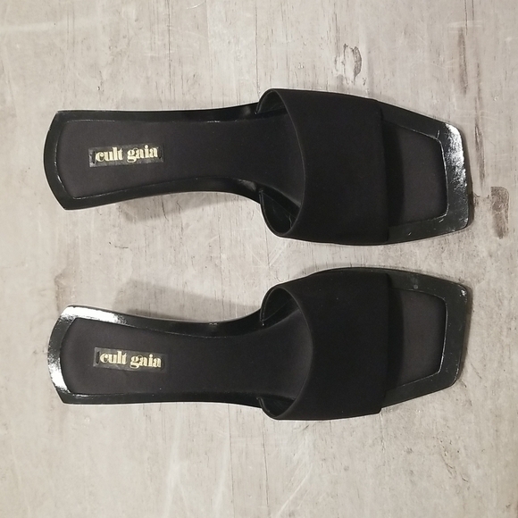 💕CULT GAIA💕 Tao Grid Sandals ~ Black EU 41 - Picture 12 of 16